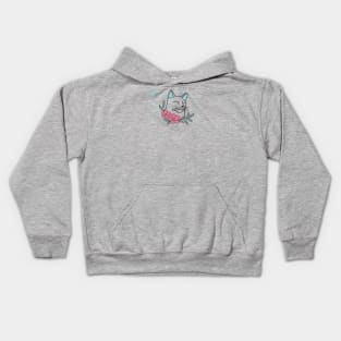 Contented Cat Kids Hoodie